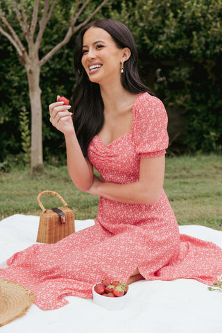 Franklin Dress - Red Floral - 16 - Image 59