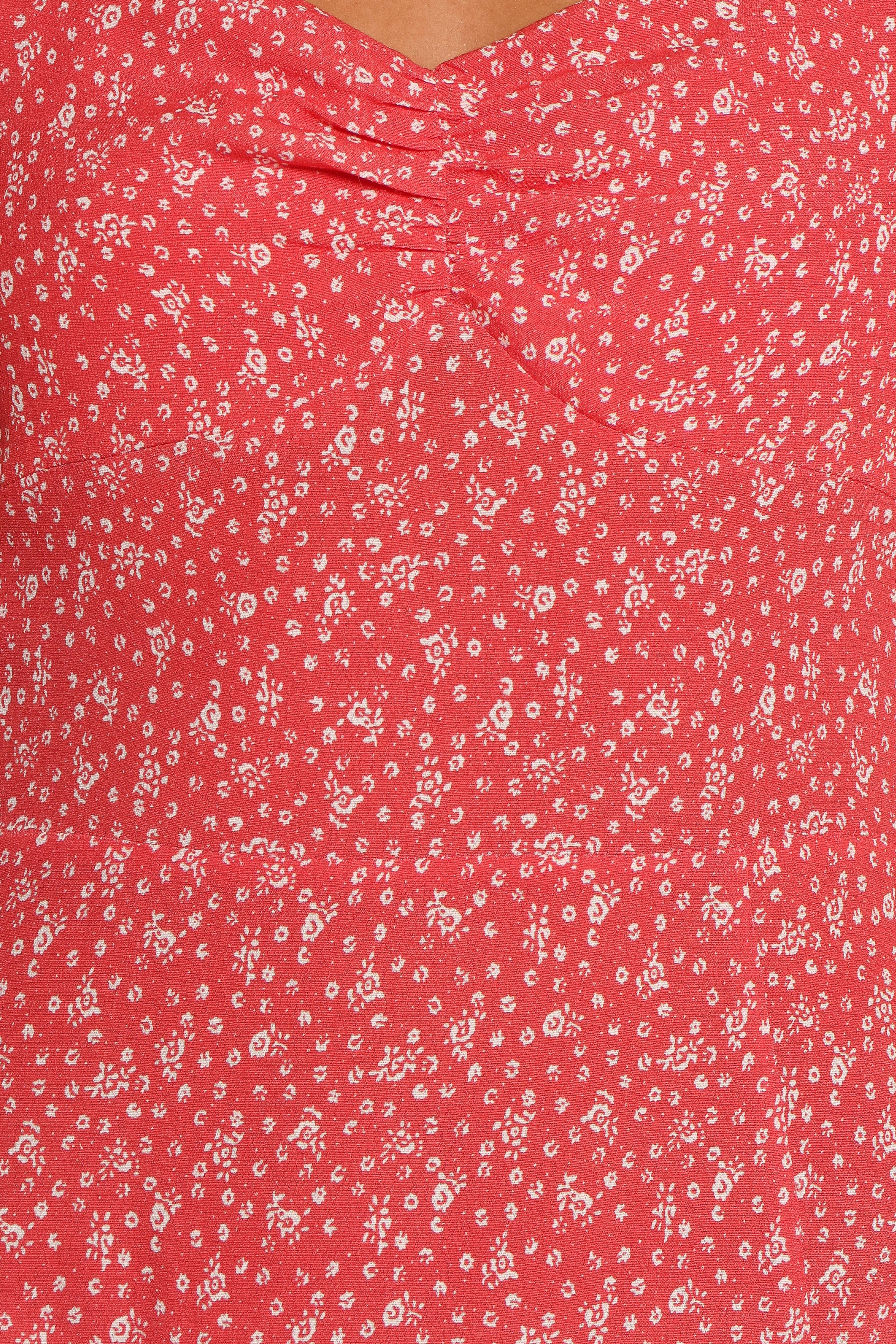 Franklin Dress - Red Floral - 16 - Image 64