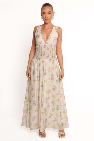 Reverie Maxi Dress - Purple Ditsy Floral - XL - Image 36