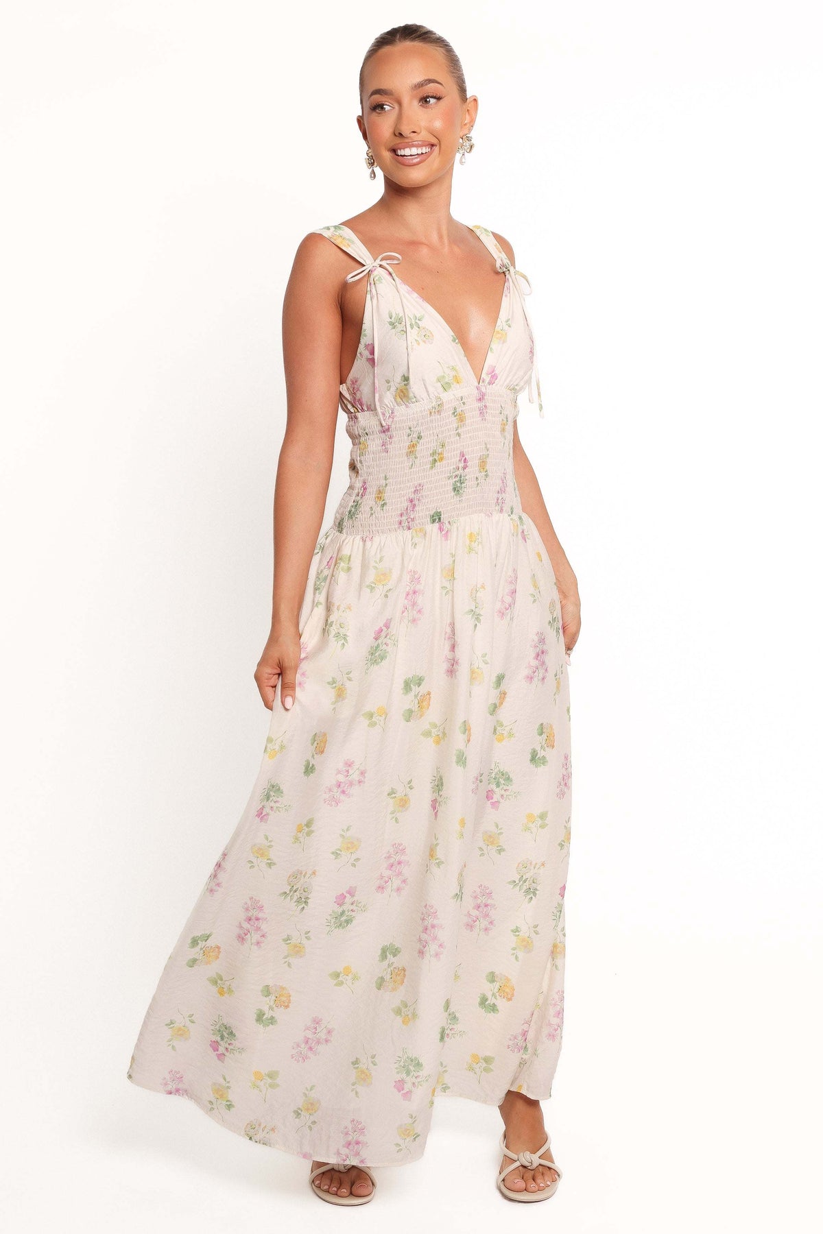 Reverie Maxi Dress - Purple Ditsy Floral - XL - Image 33