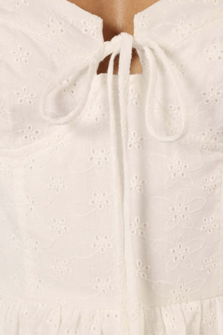 Celeste Ruffle Mini Dress - White - XL - Image 35